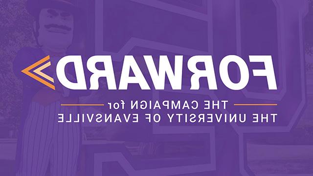 Forward campaign logo with Ace Purple in background